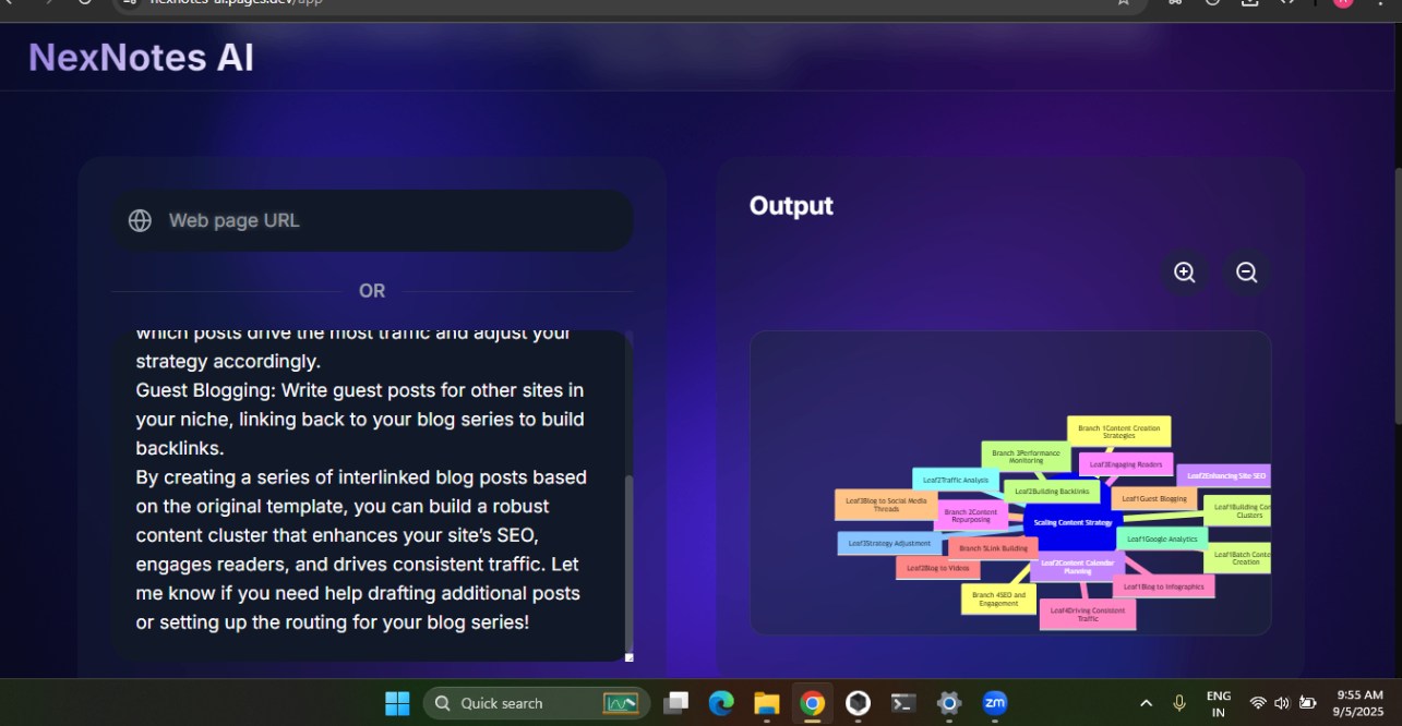 NexNotes AI AI.screenshot